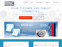 Tablet Screenshot of cooper-product.com